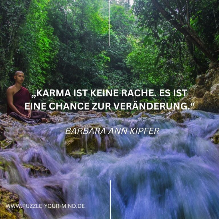 Spruch über Karma